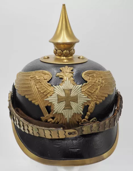 Prussian Garde Landwehr Infantry NCO Pickelhaube Visuel 1 principal